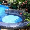 Отель Relaxing Palm Pool Villa, Tropical Illuminated Garden Private Swimming Pool, фото 19