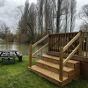 Отель Beautiful and Tranquil Lakeside Lodge - Sleeps 5, фото 12