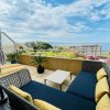 Отель Magnificent 40m With Terrace And Sea View, фото 6