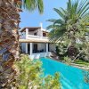 Отель Beach Villa With Private Pool Garden and Boat Dock Near the Seafront 3 Bedrooms, фото 1
