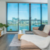 Отель Stunning Waterview Stylish Waterfront Apt In Wwp, фото 8