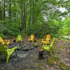 Отель Serene Creekside Cottage Near Asheville: Fire Pit, фото 12
