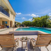 Отель Ocean View 5BR Villa Steps to Beach Privatepool, фото 29