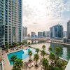 Отель Monty - Eloquent Cozy Studio with Incredible Canal Views в Дубае