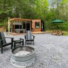 Отель Tiny Adventura Secluded Tiny Home: With Hot Tub Wi-fi 1 Bedroom Bungalow by Redawning, фото 20