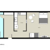 Отель Cozy studio overlooking Pedro Zerolo Square, фото 10