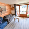 Отель L'Enchalpe, Grand et lumineux studio avec coin montagne 4-6 pers, 60m des pistes, PISCINE COUVERTE, , фото 2