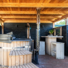 Отель Cosy Forest Cabin With a Barrel Sauna, фото 17