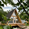 Гостиница Глэмпинг Домики A-frame С Чаном или Купелью-Фурако, фото 7