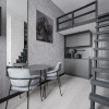 Апартаменты в ЖК Park Side в монохромном стиле 3, фото 11