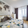Гостиница Квартира Family loft с Балконом и Видом на Город 22 этаж в ЖК Москва, фото 1