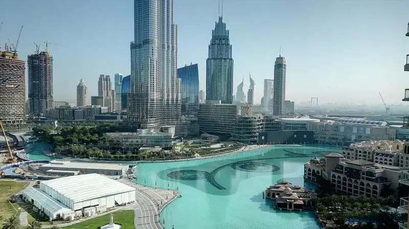 Vacation Bay-Watch Dubai Fountain and Burj Khalifa