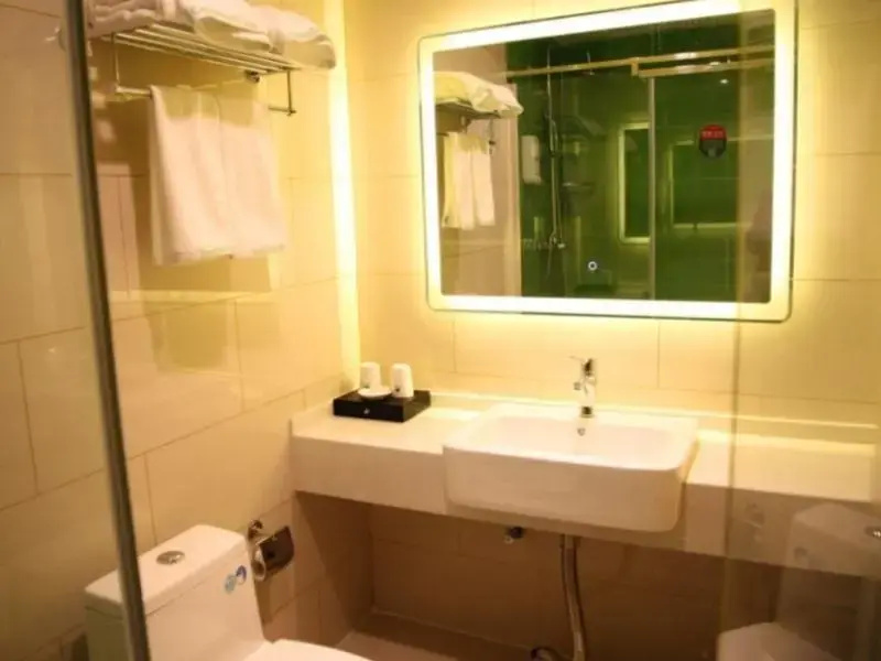 Greentree Inn Heze Train Station Hotel - Chambres