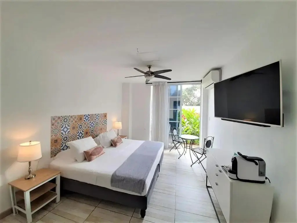 Standard Double room with pool view (full double bed)