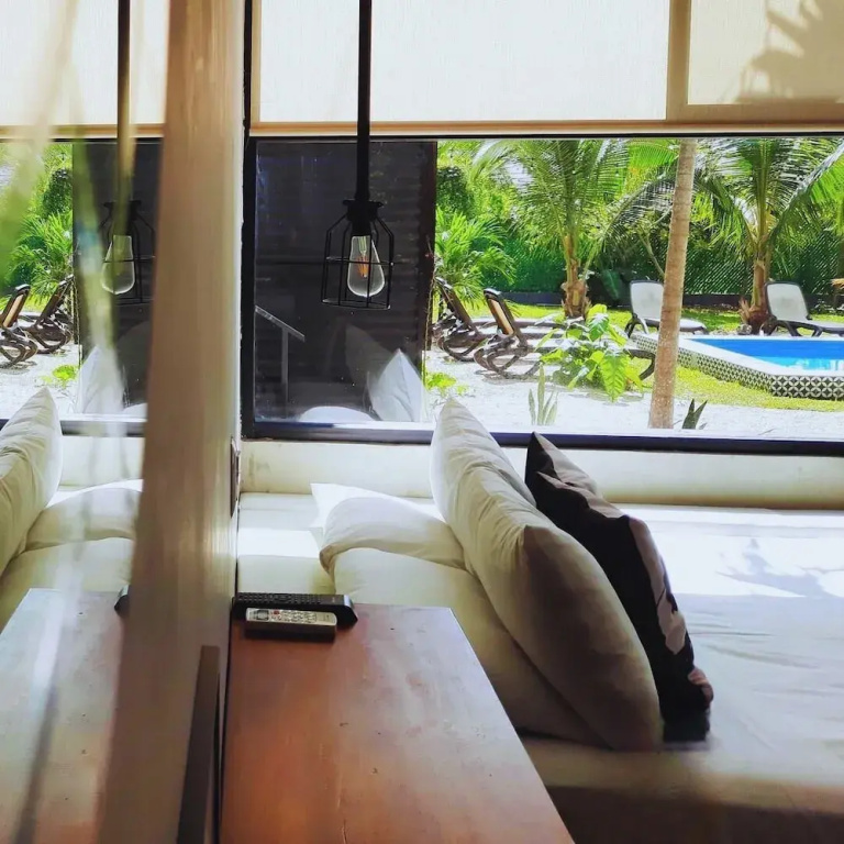 Standard Double room with pool view (full double bed)