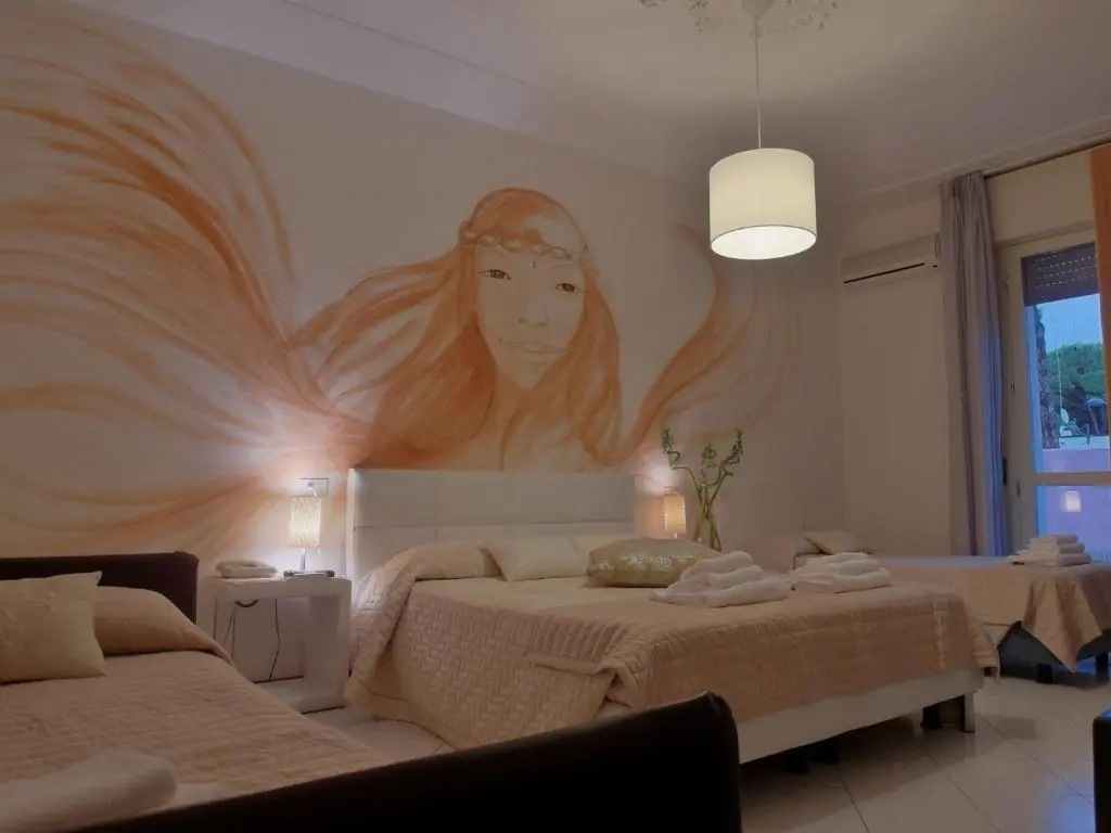 Standard Quadruple room with balcony