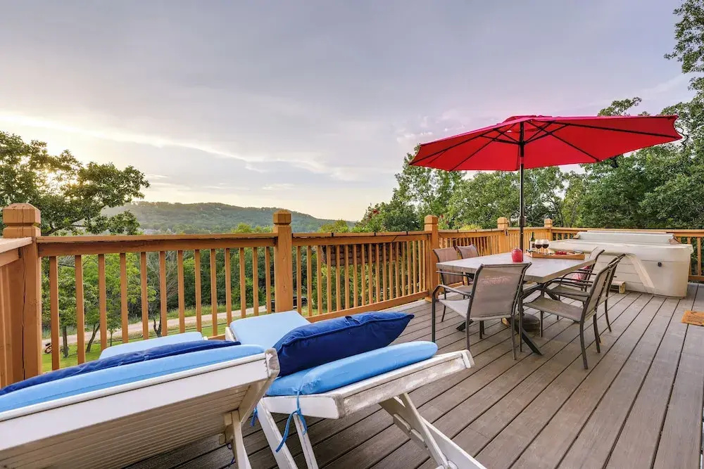 Hot Tub & Fire Pit! Lake-view Home in Blue Eye