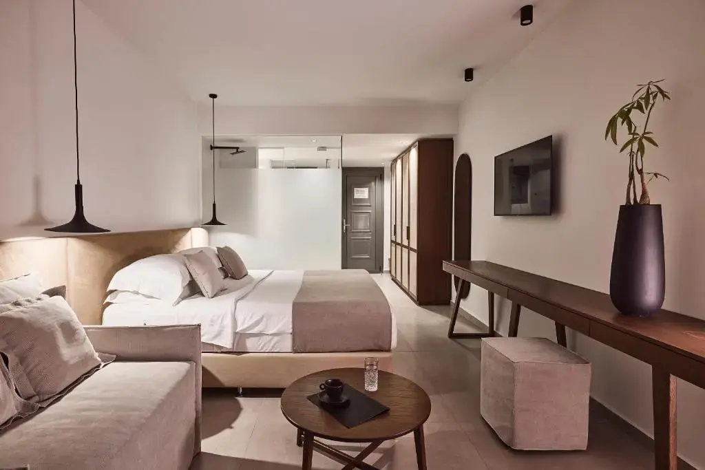 Double room with garden view (full double bed)