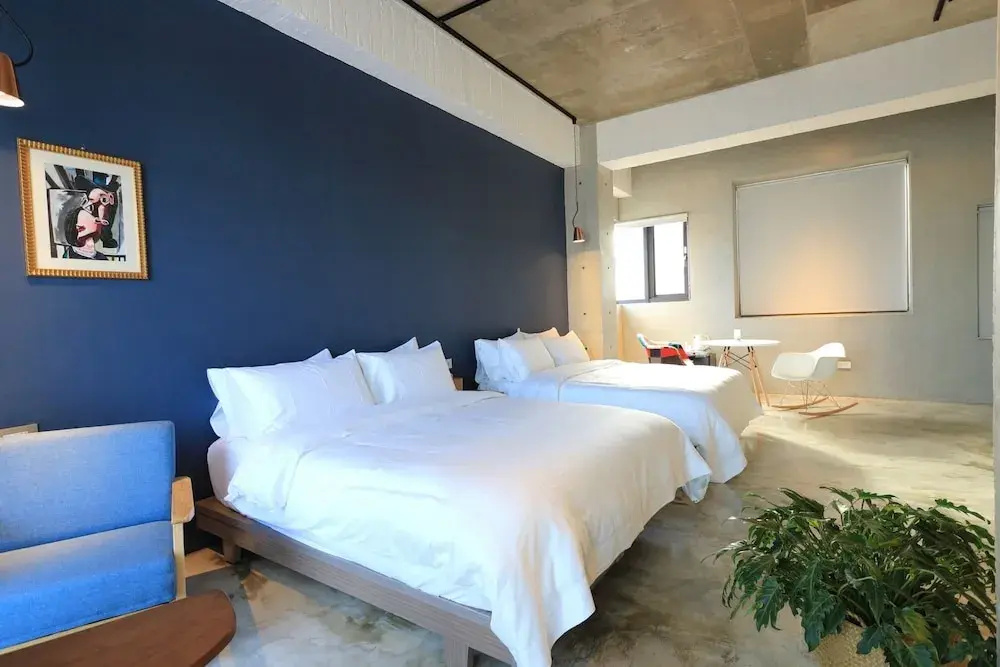 Standard Quadruple room with balcony and with ocean view