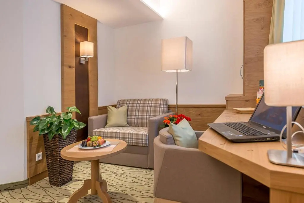Romantik Hotel die Gersberg Alm mit Panorama über Salzburg und Outdoorpool ab Mai - Chambres