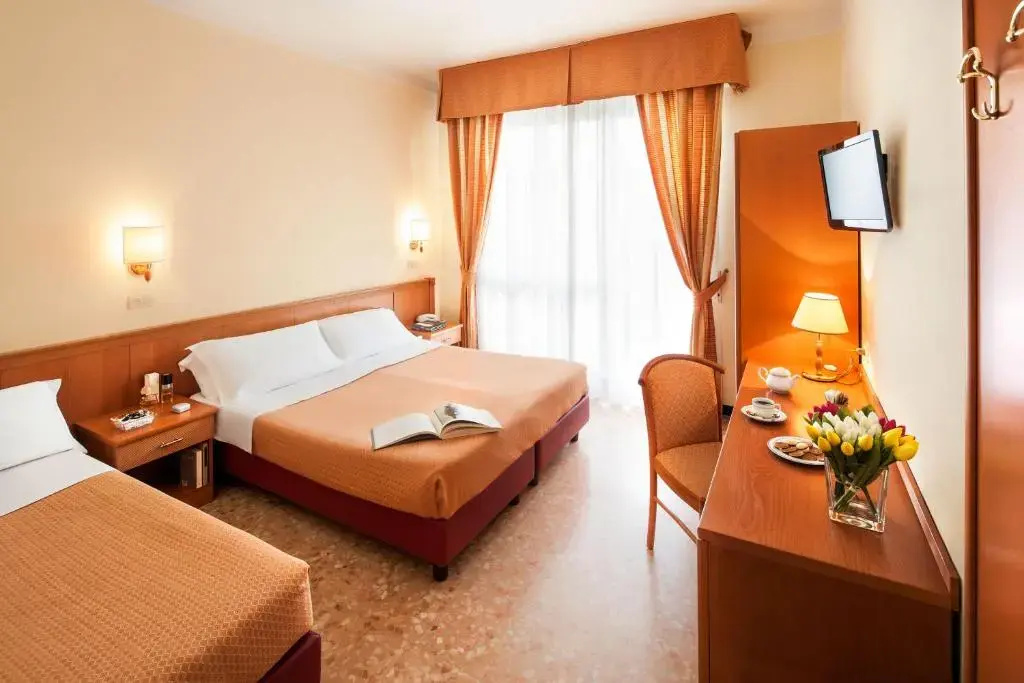 Hotel Centrale Curtis - Chambres