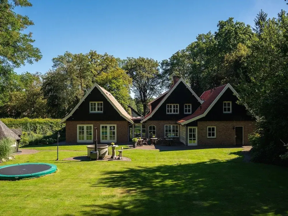 Group House in Twente With Hot Tub