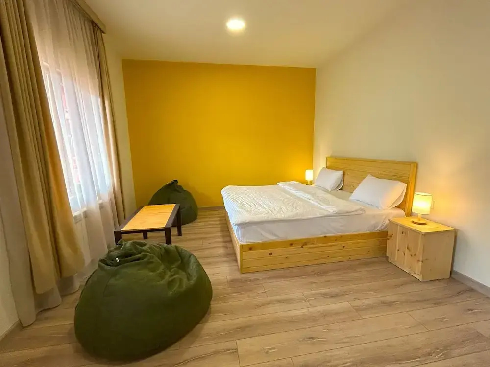 Comfort Double room with balcony and with river view (full double bed)