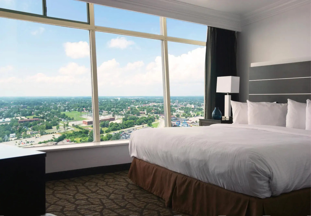 Standard Double room with city view (full double bed)