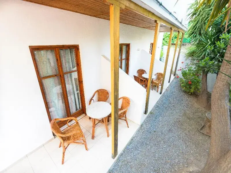 Studio with balcony