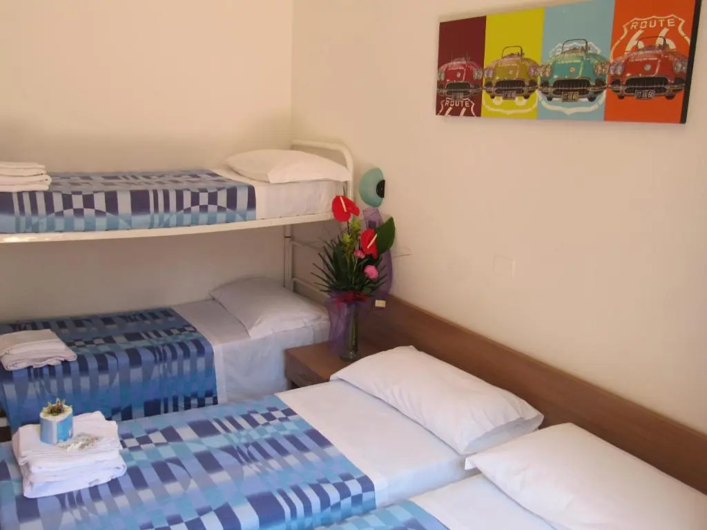 Standard Quadruple room with balcony