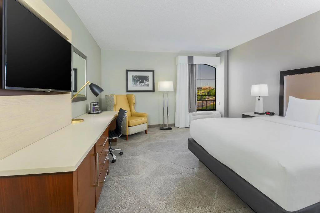 Standard Double room with city view (full double bed)