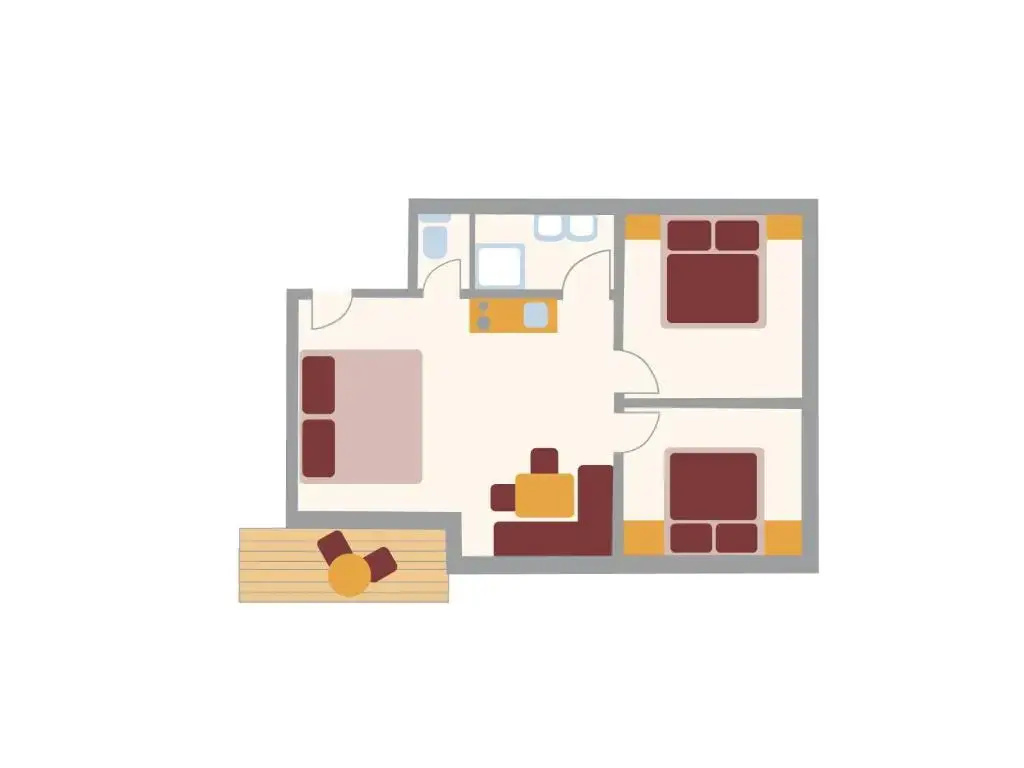 Harmls Aparthotel - Chambres