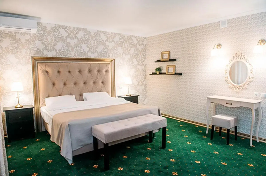Номер Deluxe в Skif Hotel & Spa