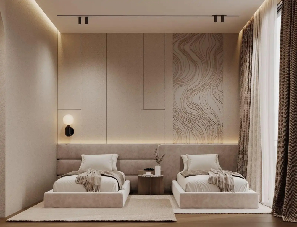 Superior Double room with partial sea view (twin beds)