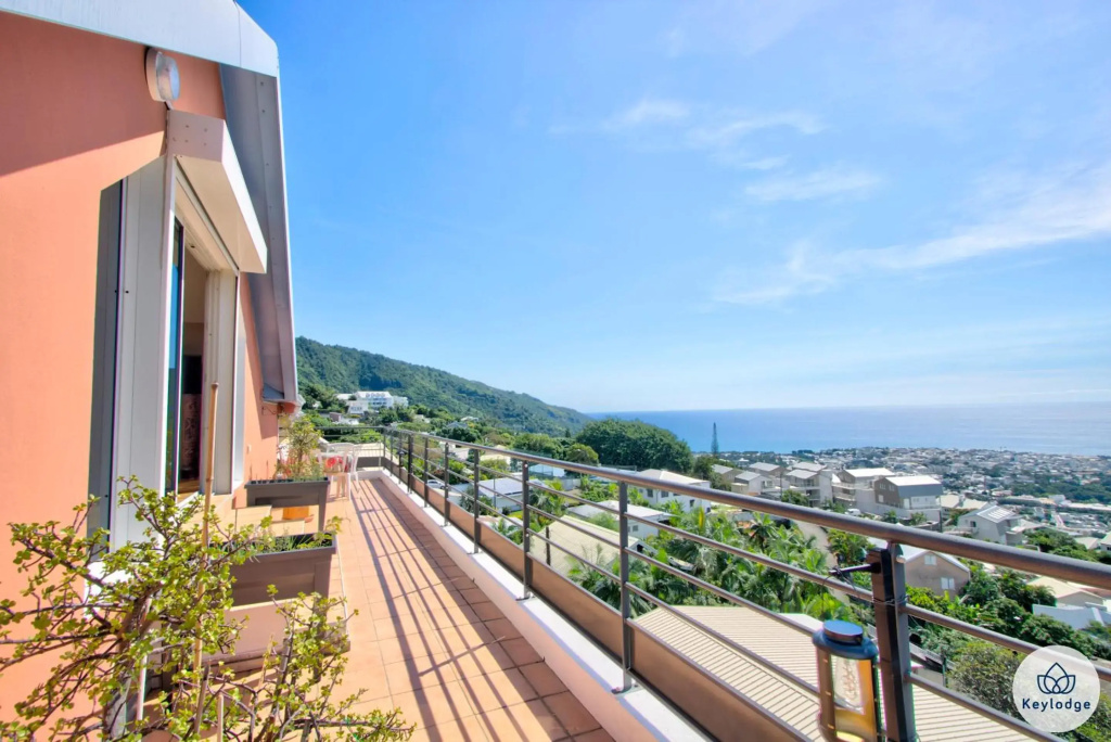 T3 - l'Orangel - 3 étoiles - 70m2 - Vue mer - Saint-Denis
