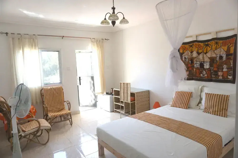 Standard Double room with balcony and with pool view (full double bed)
