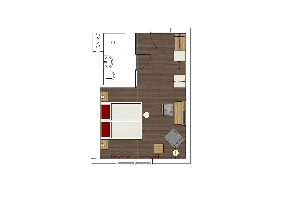 Hotel Rheingold - Chambres