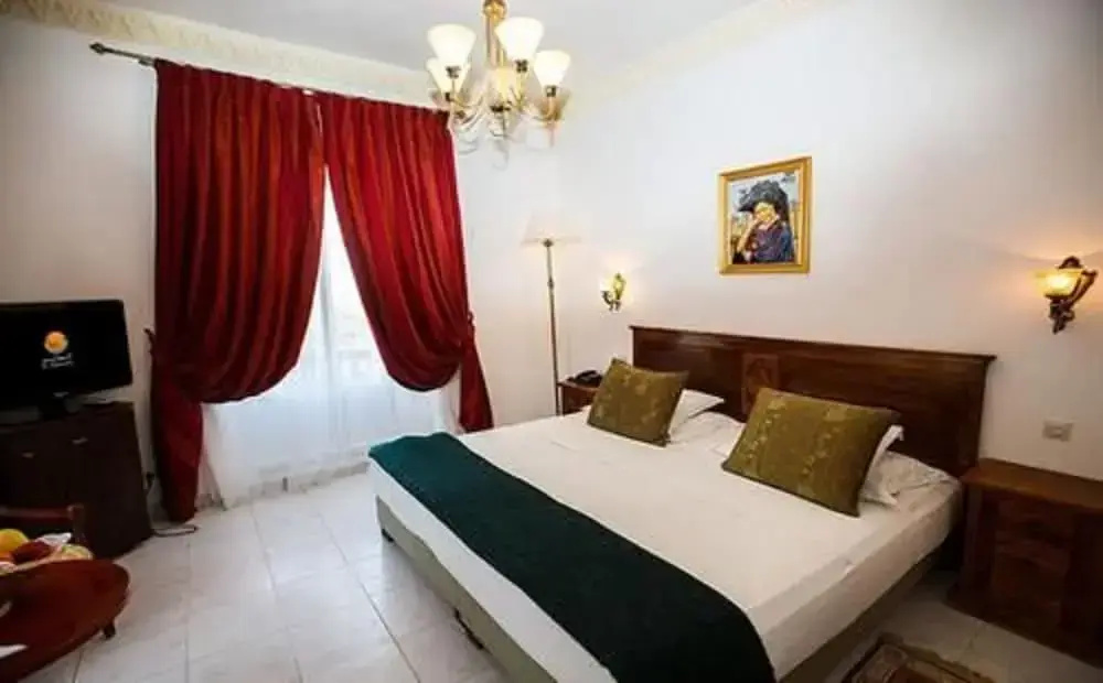Standard Double room with balcony and with garden view (full double bed)
