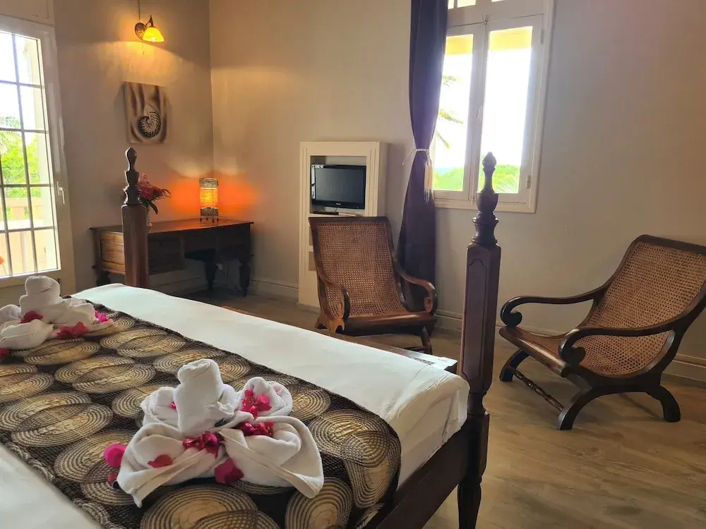 Standard Double room with pool view (full double bed)