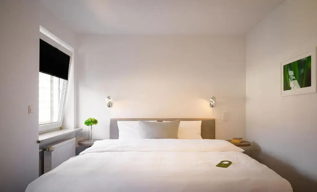 Economy Double room with street view (full double bed)