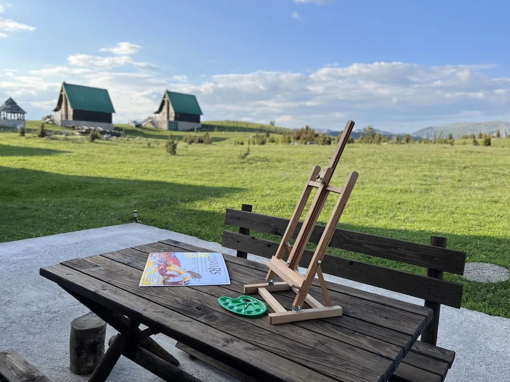 Cabin in Nature With View of the Durmitor Mountain