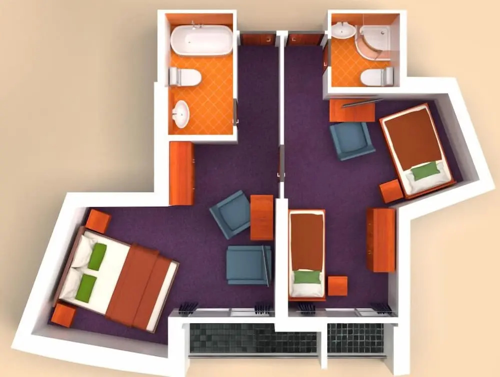 Atrium Hotel - Chambres