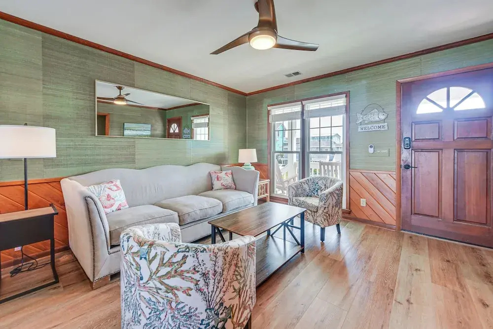 Canal-front Home w/ Deck: Walk to Holden Beach!