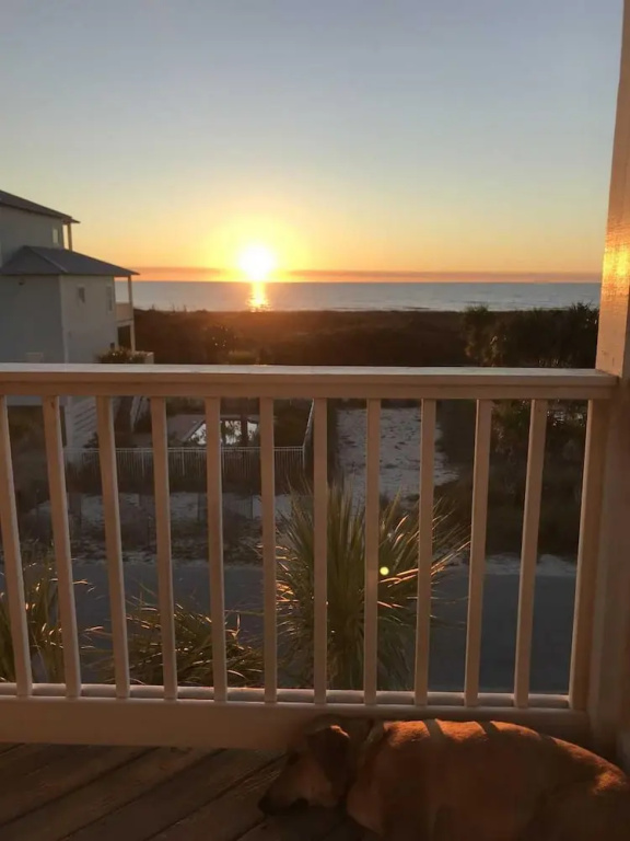 Cottage with balcony