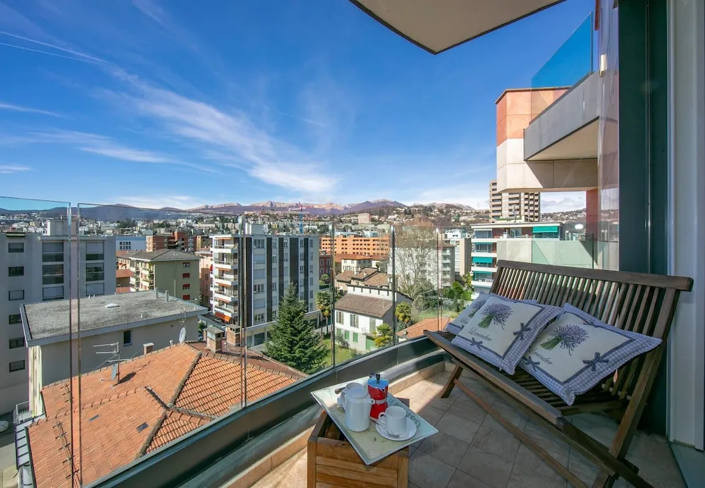Family Penthouse Apartment with balcony