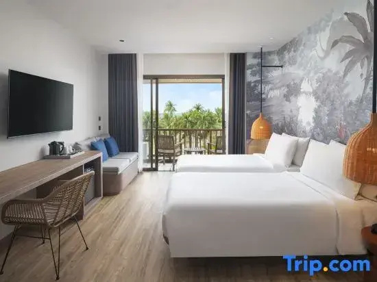 Deluxe Double room with ocean view (twin beds)