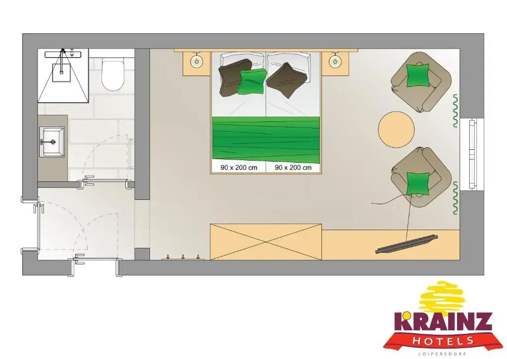 Vital Hotel Krainz with Annex Family Oasis - Chambres