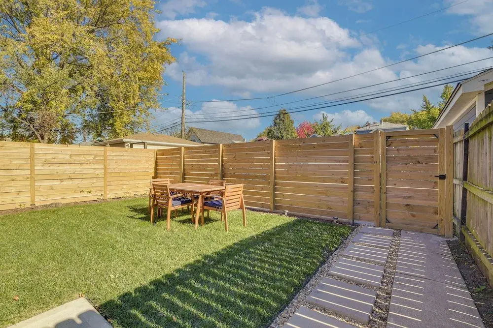 Shop, Dine & Unwind: Oak Park Home w/ Private Yard