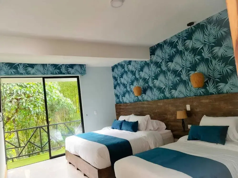 Standard Quadruple room with balcony