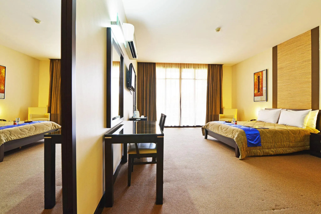 Standard Double room with city view (full double bed)